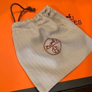 Authentic small original Hermes  dust bag cover, rare size, brand new, a must!